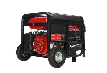 Gasoline Generator with Co Alarm
